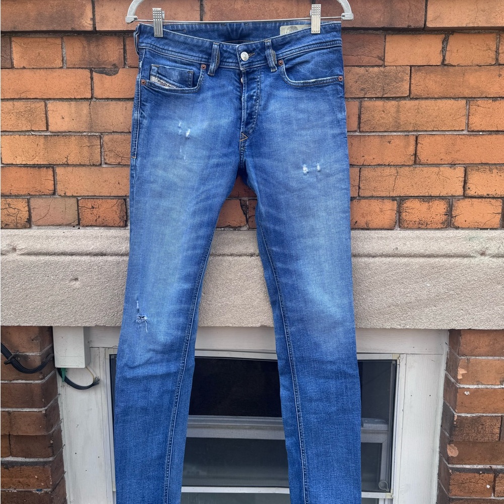 Denim cotton and Lycra blend
